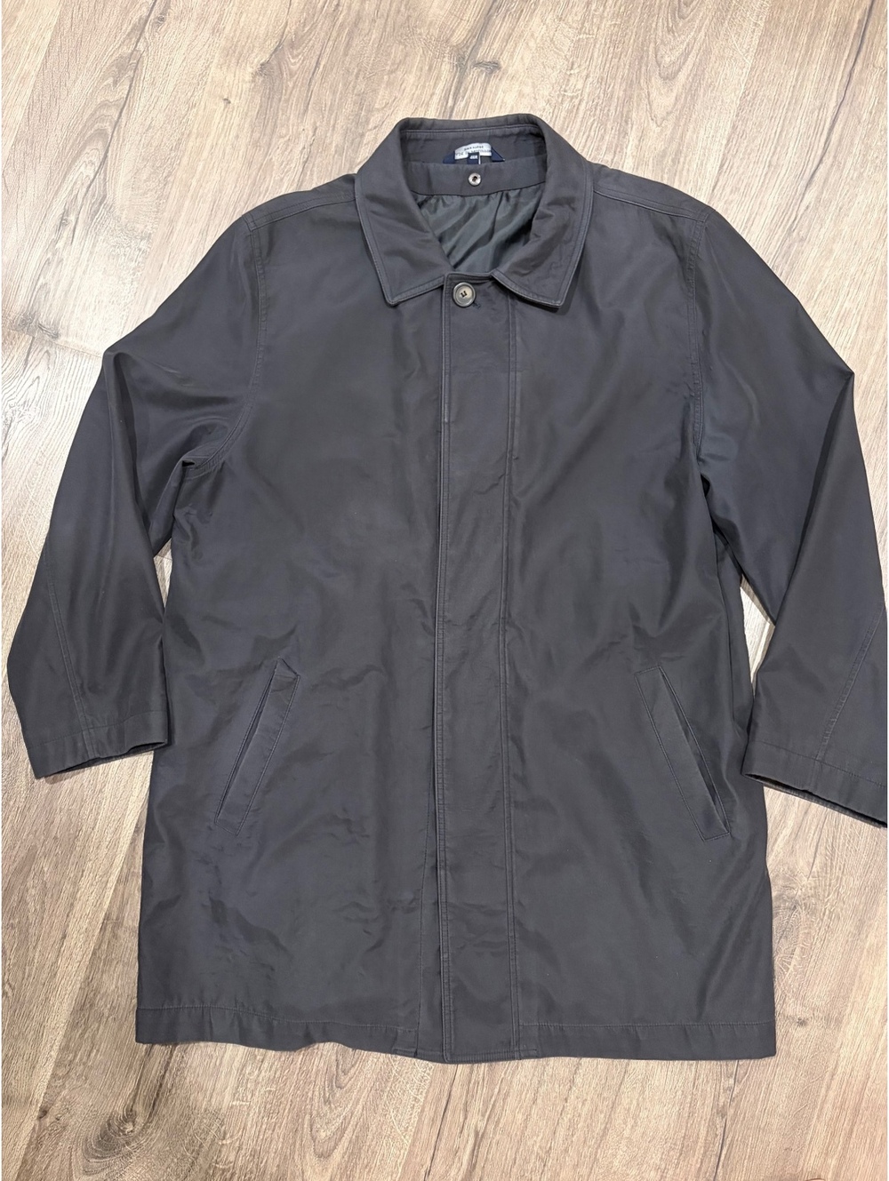 Chaps Classic Black Men's Coat Jacket Size 46R